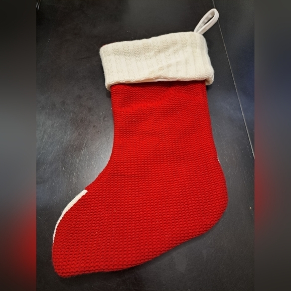 Holiday Monogram Christmas Stocking - Picture 4 of 6